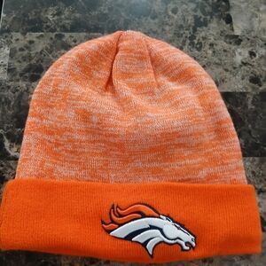 New Era Adult NFL Denver Broncos Orange Beanie